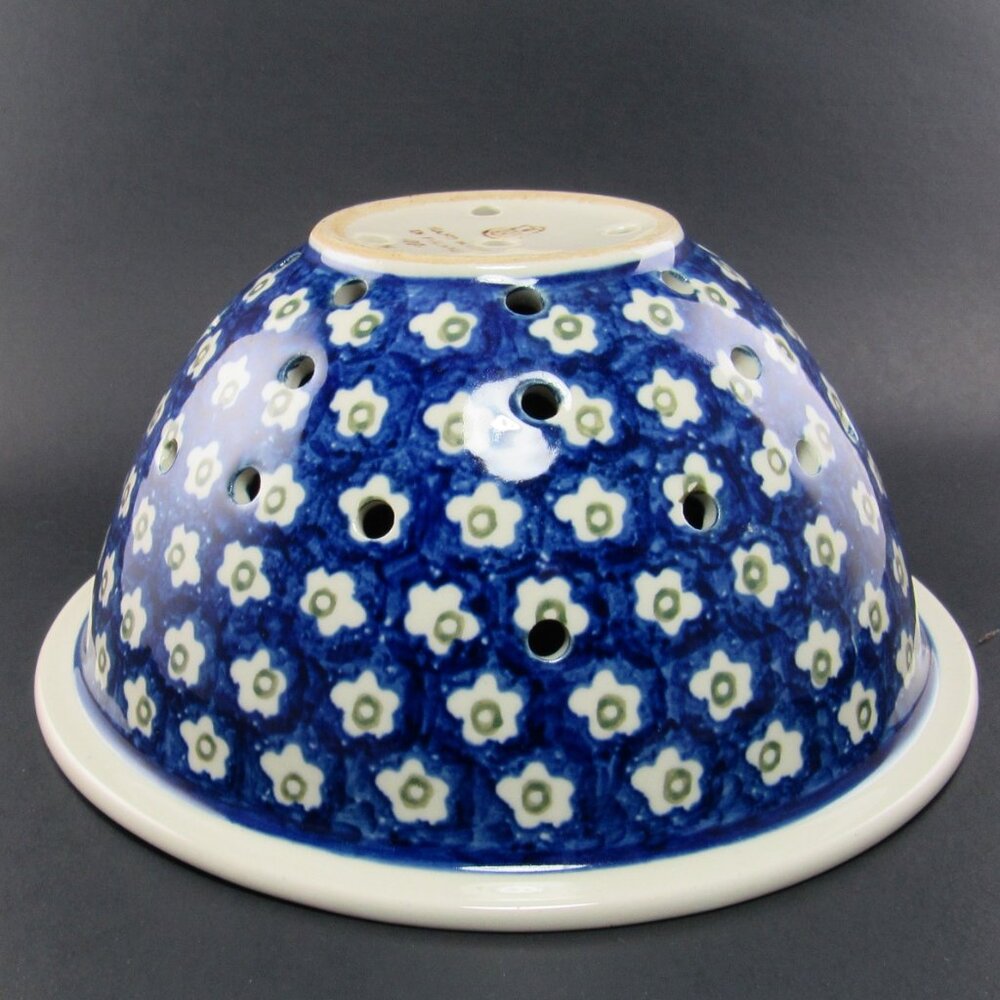 Boleslawiec Polish Pottery Strainer Bowl